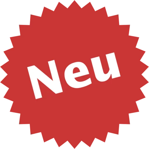 Produktkennzeichen f&uuml;r die Internetseite (Neu)